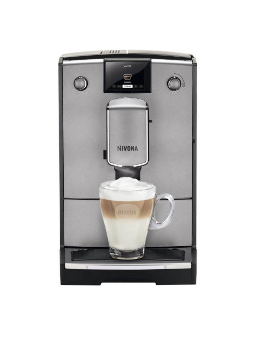 Кофемашина NIVONA CafeRomatica NICR695, 1455 Вт, объем 2,2 л, автокапучинатор, серая, NICR 695