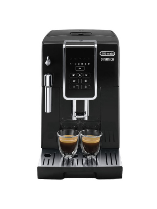 Кофемашина DELONGHI Dinamica ECAM 350.15.B, 1450 Вт, объем 1,8 л, ручной капучинатор, черная
