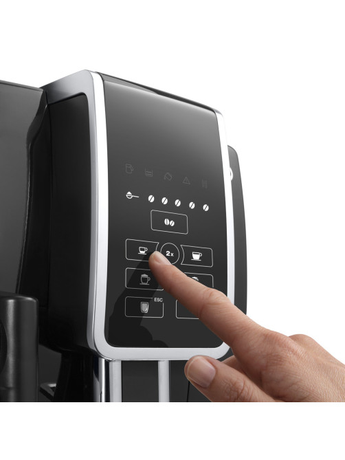 Кофемашина DELONGHI Dinamica ECAM350.50.B, 1450 Вт, объем 1,8 л, автокапучинатор, черная