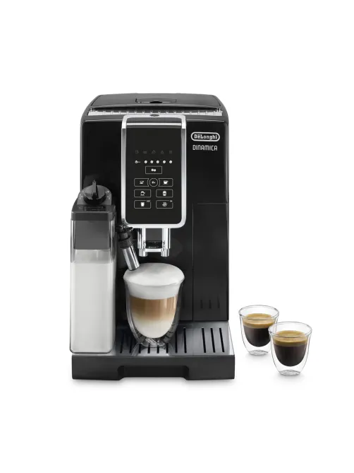 Кофемашина DELONGHI Dinamica ECAM350.50.B, 1450 Вт, объем 1,8 л, автокапучинатор, черная