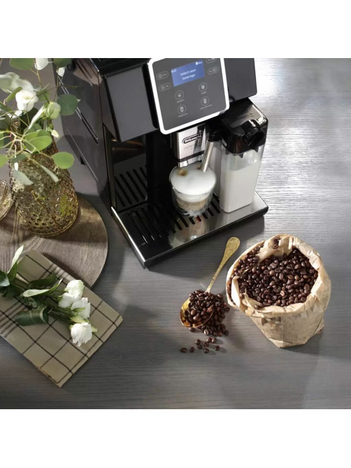 Кофемашина DELONGHI Perfecta Evo ESAM420.40.B, 1450 Вт, объем 1,4 л, автоматический капучинатор, черная