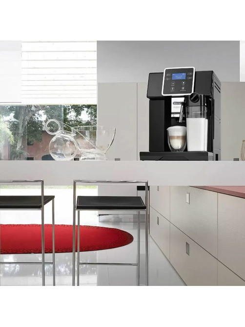 Кофемашина DELONGHI Perfecta Evo ESAM420.40.B, 1450 Вт, объем 1,4 л, автоматический капучинатор, черная