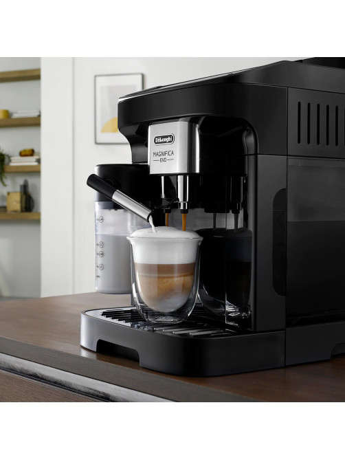 Кофемашина DELONGHI Magnifica Evo ECAM290.61.B, 1450 Вт, объем 1,8 л, автоматический капучинатор, черная