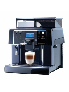 Кофемашина SAECO AULIKA EVO FOCUS, 1400 Вт, объем 2,5 л, для зерен 500 г, автокапучинатор, черная, 10000040