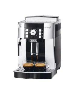 Кофемашина DELONGHI Magnifica S ECAM 21.117.SB, 1450 Вт, объем 1,8 л, ручной капучинатор, серебристая, EСAM 21.117.SB