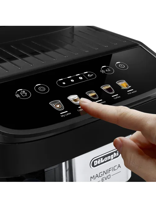 Кофемашина DELONGHI Magnifica Evo ECAM290.61.B, 1450 Вт, объем 1,8 л, автоматический капучинатор, черная
