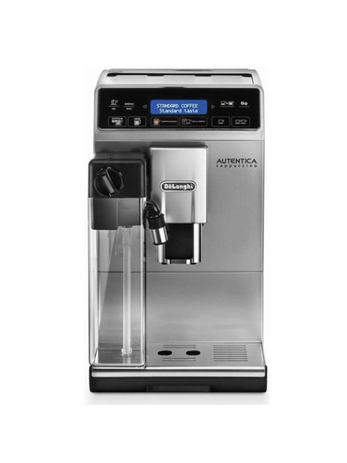 Кофемашина DELONGHI Autentica Cappuccino ETAM 29.660.SB, 1450 Вт, объем 1,4 л, автокапучинатор, серебристая, ETAM29.660.SB