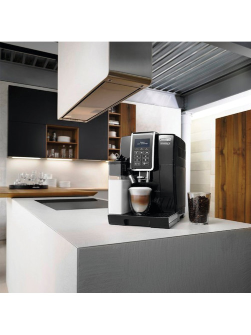 Кофемашина DELONGHI Dinamica ECAM 350.55.B, 1450 Вт, объем 1,8 л, автокапучинатор, черная, ECAM350.55.B