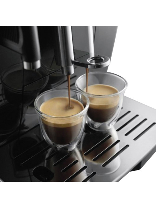 Кофемашина DELONGHI Dinamica ECAM 350.15.B, 1450 Вт, объем 1,8 л, ручной капучинатор, черная
