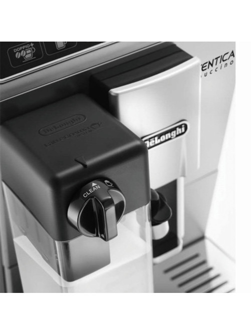 Кофемашина DELONGHI Autentica Cappuccino ETAM 29.660.SB, 1450 Вт, объем 1,4 л, автокапучинатор, серебристая, ETAM29.660.SB