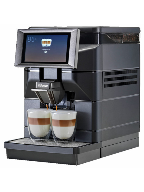 Кофемашина SAECO MAGIC M1, 1900 Вт, объем 2,5 л, емкость для зерен 600 г, автокапучинатор, черная, 9J0450
