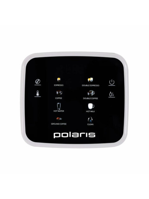 Кофемашина POLARIS PACM 2047SW, 1450 Вт, объем 1,8 л, автокапучинатор, белая, 81404