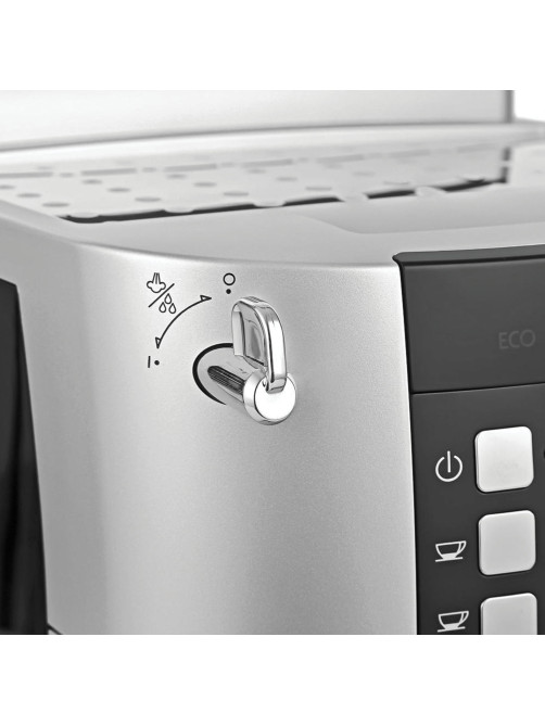 Кофемашина DELONGHI Magnifica S ECAM 21.117.SB, 1450 Вт, объем 1,8 л, ручной капучинатор, серебристая, EСAM 21.117.SB