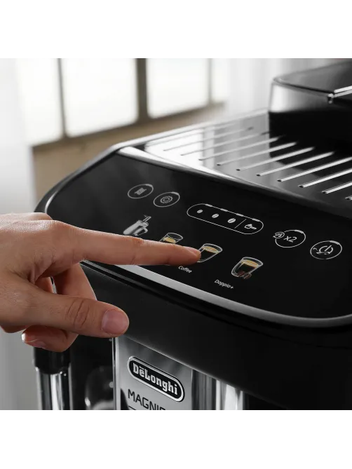 Кофемашина DELONGHI Magnifica Evo ECAM290.22.B, 1450 Вт, объем 1,8 л, ручной капучинатор, черная