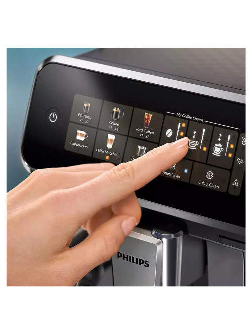 Кофемашина PHILIPS EP2236/40, 1500 Вт, объем 1,8 л, автокапучинатор, черная