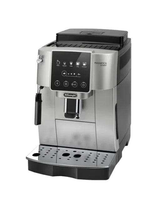 Кофемашина DELONGHI Magnifica Start ECAM220.30.SB, 1450 Вт, объем 1,8 л, ручной капучинатор, серебристо-черная