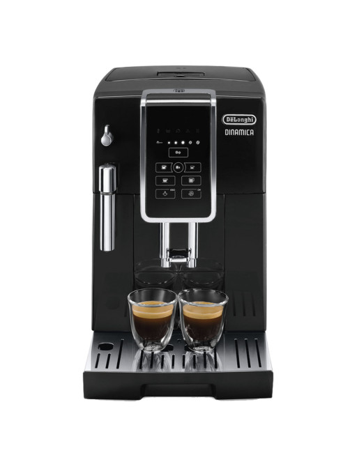Кофемашина DELONGHI Dinamica ECAM 350.15.B, 1450 Вт, объем 1,8 л, ручной капучинатор, черная