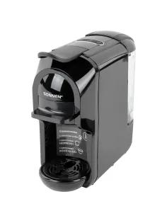 Кофемашина капсульная 3 в 1 для молотого кофе и капсул DOLCE GUSTO и NESPRESSO, SONNEN CM510, 1450 Вт, объем 0,6 л, 456336