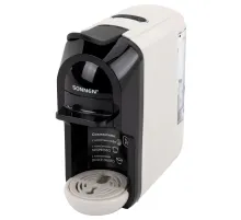 Кофемашина капсульная 3 в 1 для молотого кофе и капсул DOLCE GUSTO и NESPRESSO, SONNEN CM510B, 1450 Вт, 0,6 л, бежевая, 457338