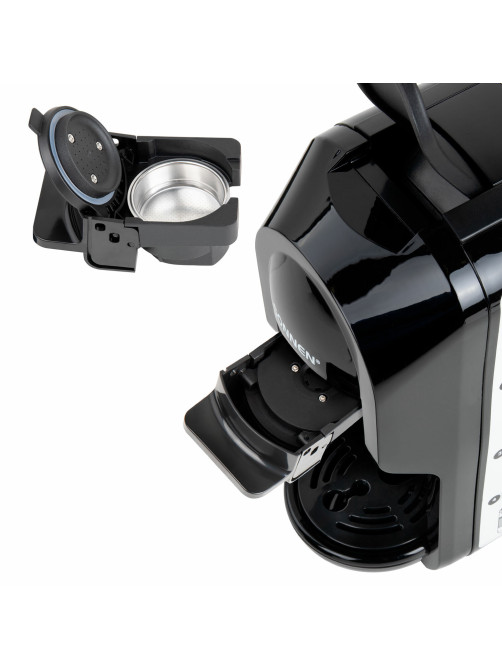 Кофемашина капсульная 3 в 1 для молотого кофе и капсул DOLCE GUSTO и NESPRESSO, SONNEN CM510, 1450 Вт, объем 0,6 л, 456336