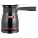 Турка электрическая CENTEK CT-1098, 0,5 л, 480 Вт, механическое управление, стальная, черная, CT-1098 SS