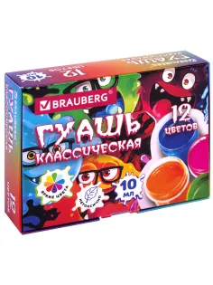 Гуашь BRAUBERG 