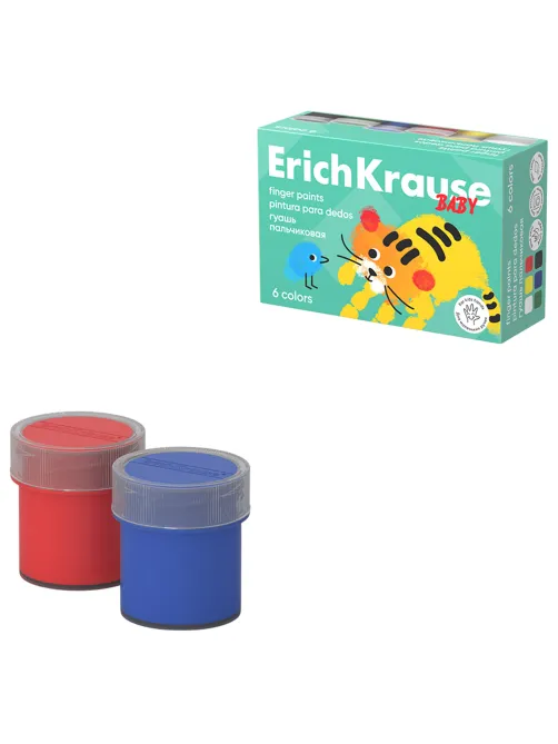 Гуашь пальчиковая ERICH KRAUSE 