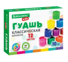 Гуашь BRAUBERG KIDS 