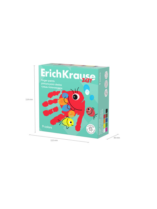 Гуашь пальчиковая ERICH KRAUSE 