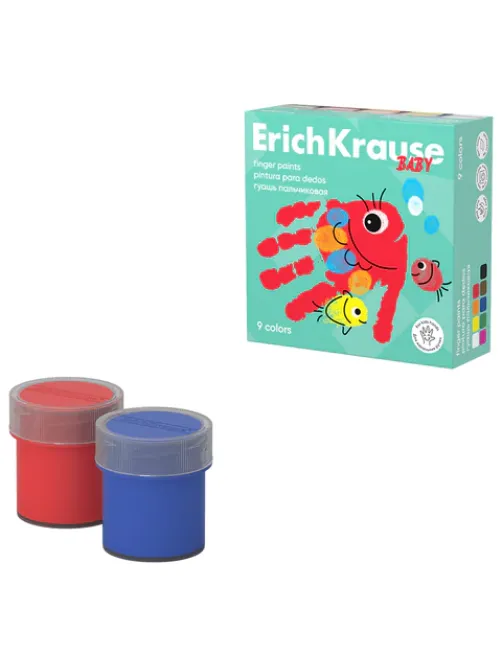 Гуашь пальчиковая ERICH KRAUSE 
