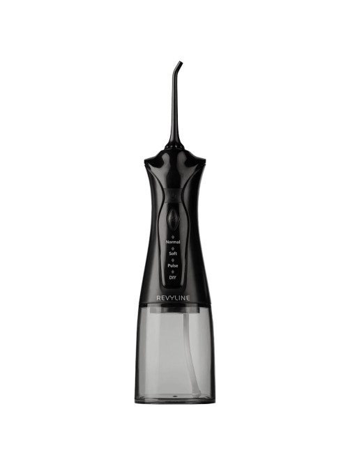 Ирригатор для полости рта REVYLINE RL 220, емкость резервуара 0,3 л, 2 насадки, черный, 7944