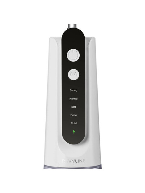 Ирригатор для полости рта REVYLINE RL 670, емкость резервуара 0,27 л, 2 насадки, белый, 9101