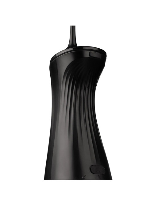 Ирригатор для полости рта REVYLINE RL 220, емкость резервуара 0,3 л, 2 насадки, черный, 7944