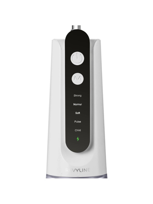 Ирригатор для полости рта REVYLINE RL 670, емкость резервуара 0,27 л, 2 насадки, белый, 9101