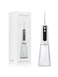 Ирригатор для полости рта REVYLINE RL 670, емкость резервуара 0,27 л, 2 насадки, белый, 9101