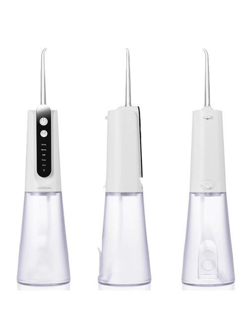 Ирригатор для полости рта REVYLINE RL 670, емкость резервуара 0,27 л, 2 насадки, белый, 9101