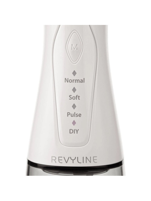 Ирригатор для полости рта REVYLINE RL 220, емкость резервуара 0,3 л, 2 насадки, белый, 7943