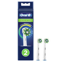 Насадки для электрической зубной щетки КОМПЛЕКТ 2 шт. ORAL-B (Орал-би) Cross Action EB50RX, 80347918