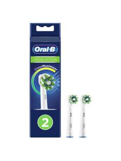 Насадки для электрической зубной щетки КОМПЛЕКТ 2 шт. ORAL-B (Орал-би) Cross Action EB50RX, 80347918