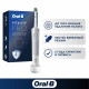 Зубная щетка электрическая ORAL-B (Орал-би) Vitality Pro, БЕЛАЯ/ГОЛУБАЯ, 1 насадка, 53019436
