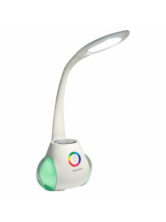 Настольная лампа / светильник с органайзером и Bluetooth колонкой, LED, 6 Вт, белый, DASWERK (ДАСВЕРК), 238328