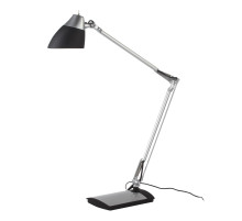 Настольная лампа / светильник SONNEN PH-104, на подставке, LED, 8 Вт, металлический корпус, черный, 236690