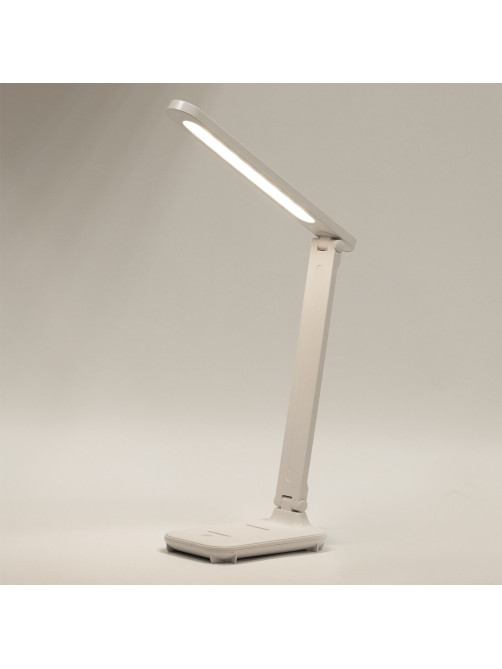 Настольная лампа / светильник беспроводная SONNEN PT-102, USB, LED, 3 Вт, 3 режима, белый, 238777