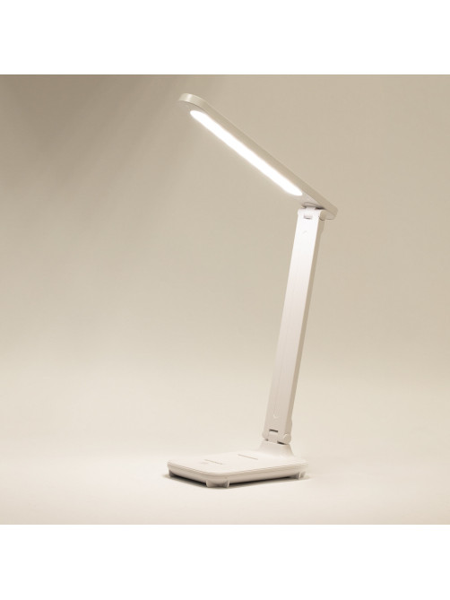 Настольная лампа / светильник беспроводная SONNEN PT-102, USB, LED, 3 Вт, 3 режима, белый, 238777