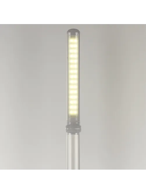 Настольная лампа / светильник SONNEN PH-3609, на подставке, LED, 9 Вт, металлический корпус, серый, 236688