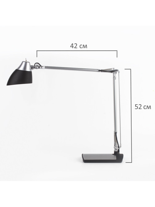 Настольная лампа / светильник SONNEN PH-104, на подставке, LED, 8 Вт, металлический корпус, черный, 236690