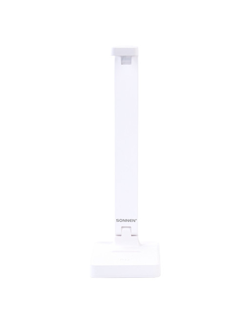 Настольная лампа / светильник беспроводная SONNEN PT-101, USB, LED, 2 Вт, 3 режима, белый, 238776