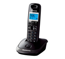Радиотелефон PANASONIC KX-TG2511RUT, память 50 номеров, АОН, повтор, спикерфон, полифония, титановый