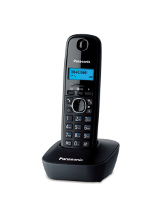 Радиотелефон PANASONIC KX-TG1611RUH, память 50 номеров, АОН, повтор, часы/будильник, серый