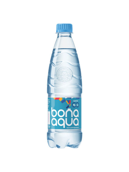 Вода негазированная питьевая BONA AQUA 0,5 л, 2418501